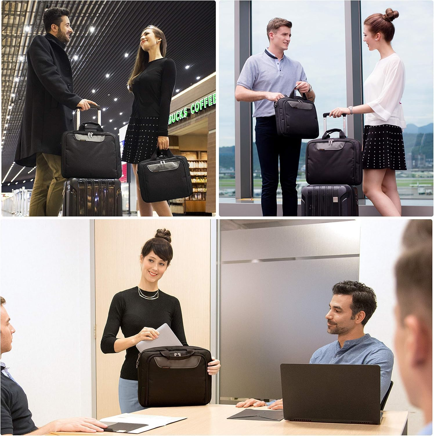 Everki Advance Bag - Briefcase for Upto 14.1-Inch Laptops (EKB407NCH14) image number 3