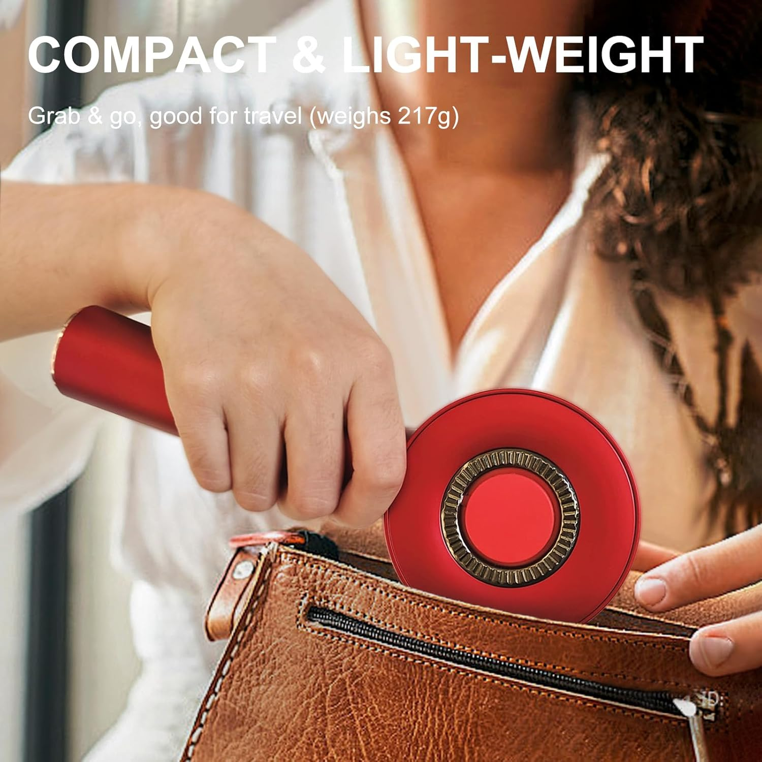 Oolong Scalp Massager, Red Light Head Massager Scalp, Multi-Functional Electric Hair Massager Brush with IPX7 Waterproof, Cordless, Hair Oil Applicator for Scalp, Hair, Head, Muscle Relax（Red）