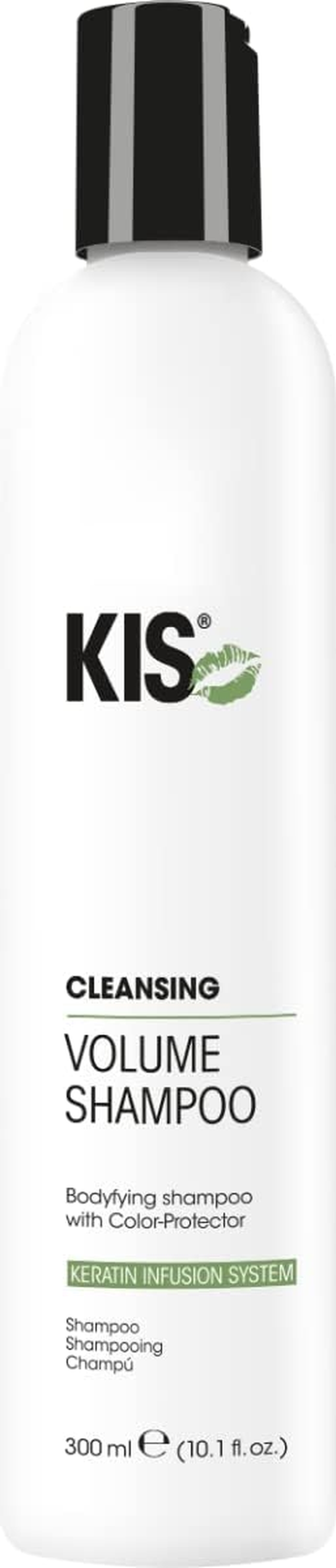 KIS Cleansing Volume Shampoo - Animal Friendly & Sustainable - Keratin Infusion System - Oily Hair 300 Ml