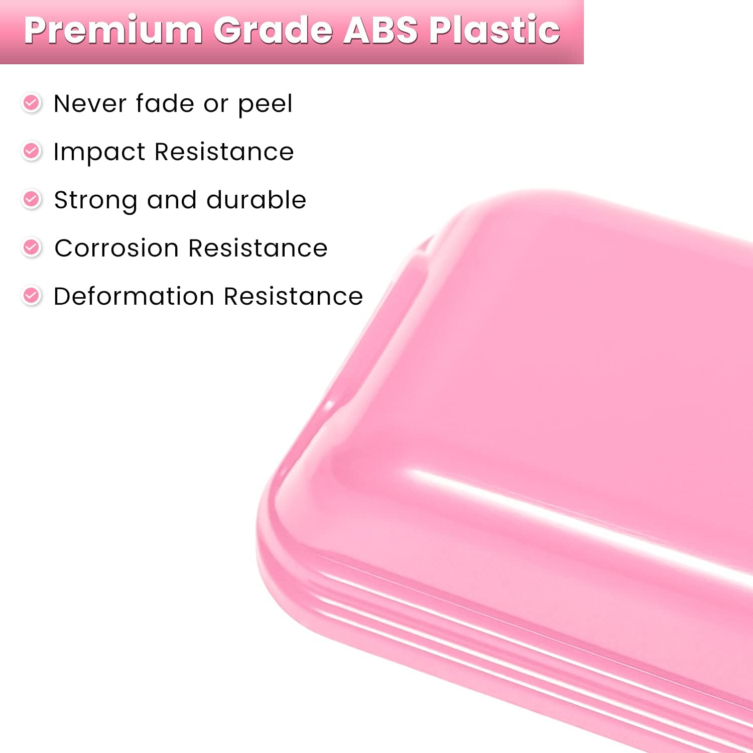 Engine Hood Hinge Cover Trim Exterior Accessories Decoration for 2018-2025 Jeep Wrangler JL JLU Sports Sahara Freedom Rubicon Unlimited Gladiator JT 2-Door & 4-Door (Pink 2PCS)