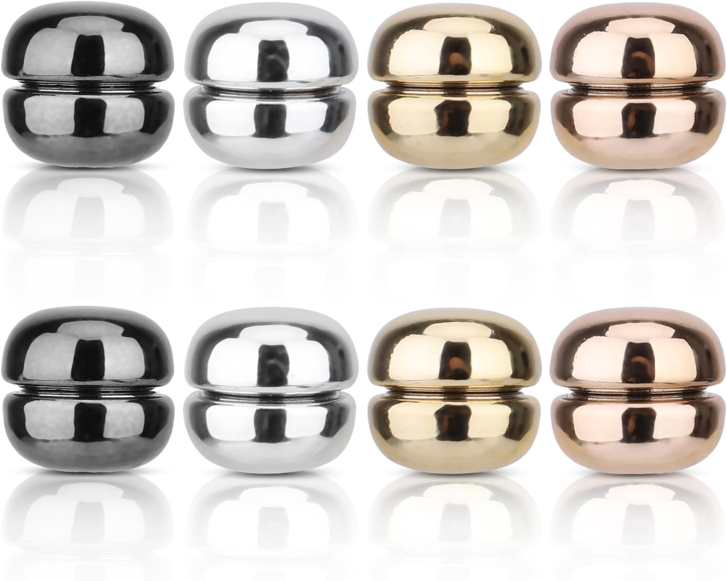 8PCS Multi-Purpose Magnetic Hijab Pins - Strong Pinless Scarf Clasp and Brooch for Women'S Hijabs, Scarves, and Clothes