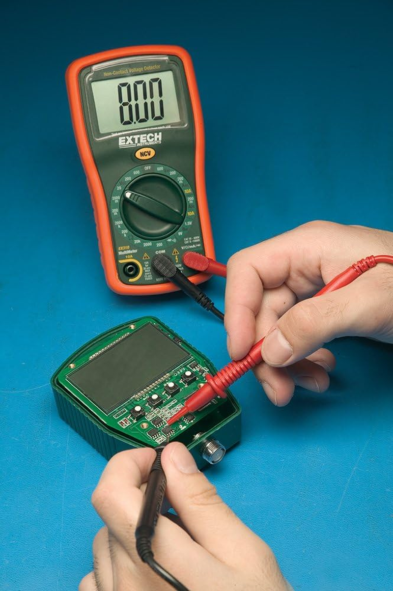 Extech EX310 Manual Ranging Mini Multimeter with Battery Test Function image number 3