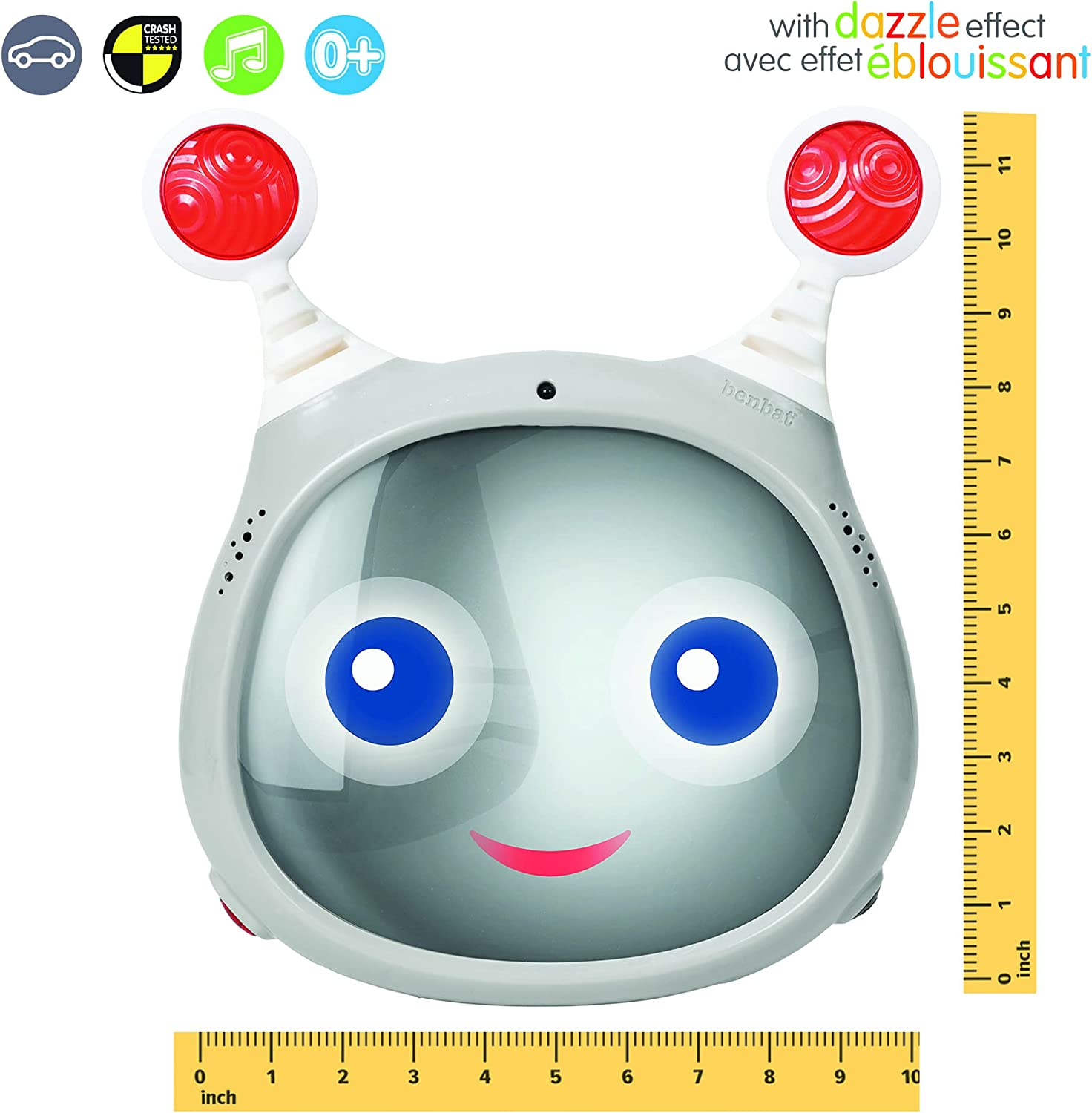 BENBAT OLY Active Baby Convex Car Mirror, Bb367 (BE-BM710) image number 2