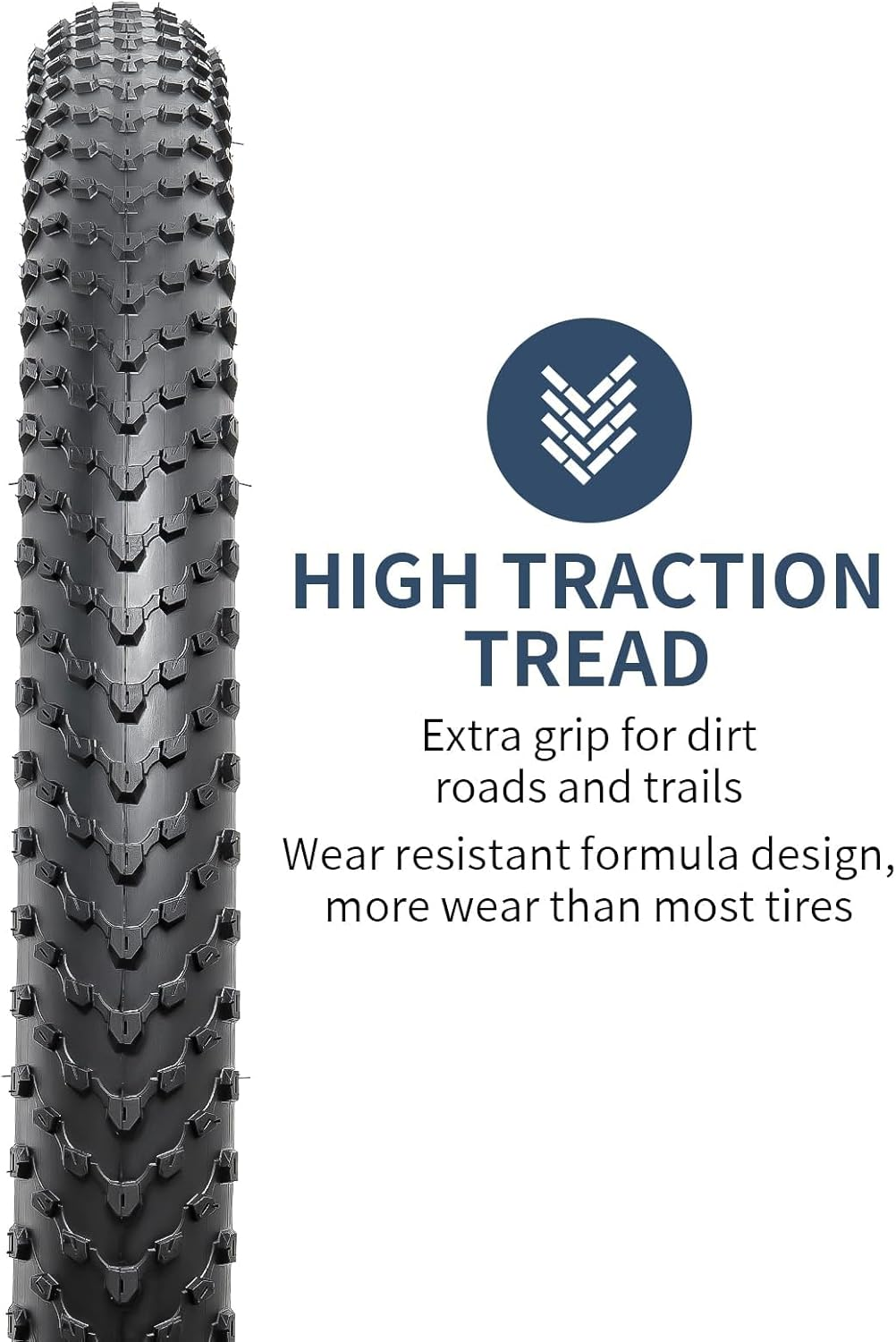 Yunscm 2 Pcs,27.5X2.40 Bike Tires,27.5X2.40 60-584 Bike Tyres + Bike Inner Tube Schrader Valve 32Mm+Rim Strap+Tire Lever,Mountain Bike Tire 27.5 2.40,MTB Tire 27.5X2.40,Y-151 image number 5