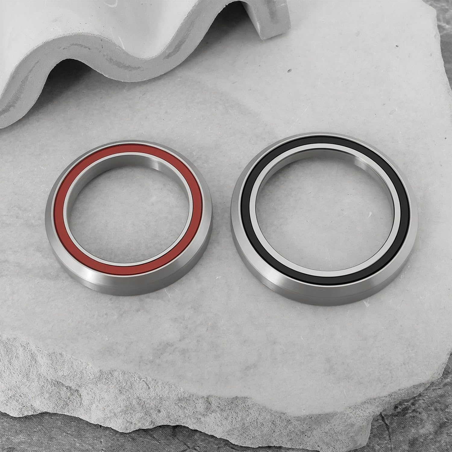 SG Store 2Pcs Headset Bearing MH-P08H7 MH-P22 Compatible with Cannondale Supersix & Evo Compatible with Carbon Synapse Compatible with CAADX Bikes image number 4