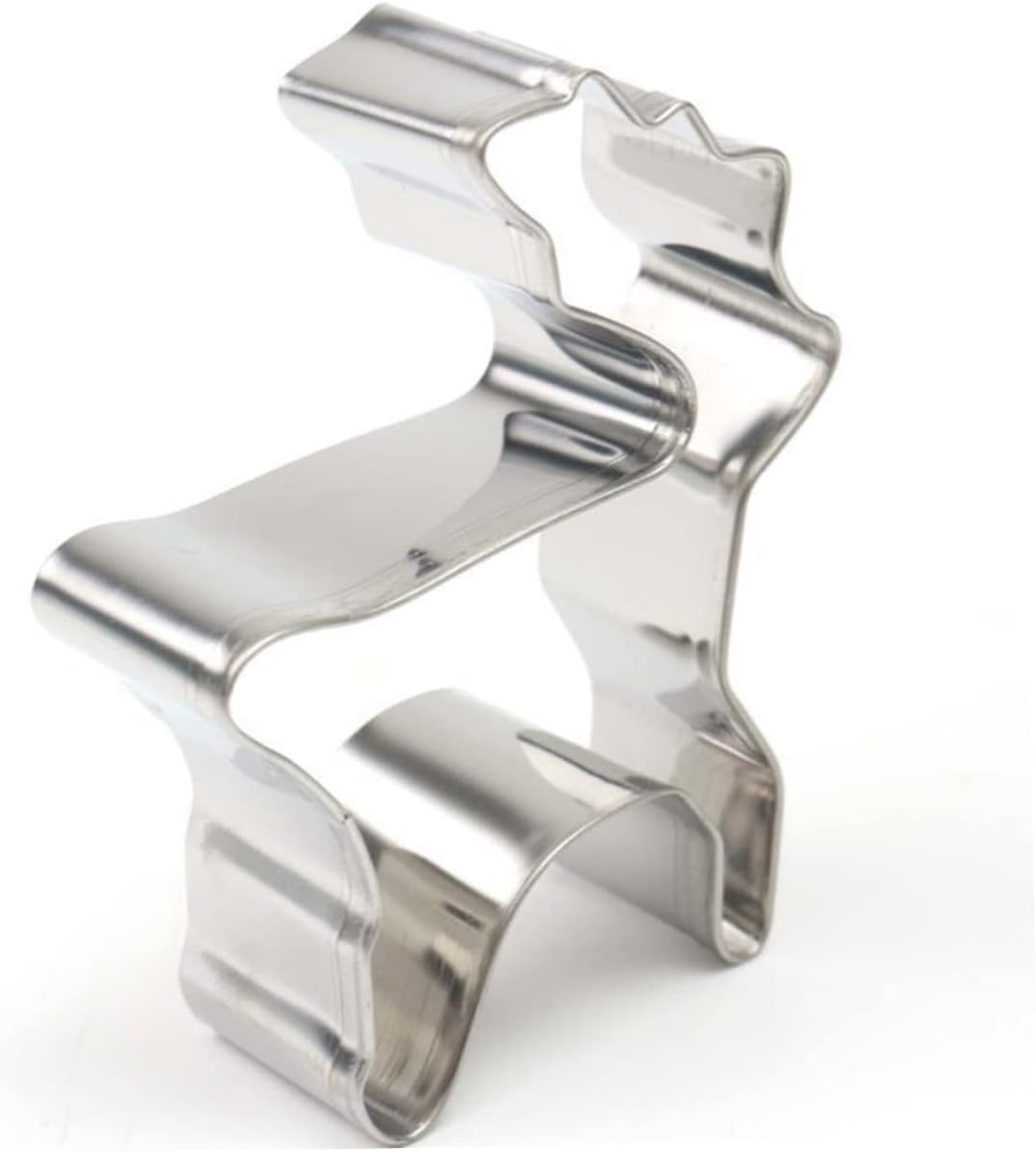 Stainless Steel Reindeer Cookie Cutter Biscuit Mold Christmas Cookie Cutters for Baking image number 2