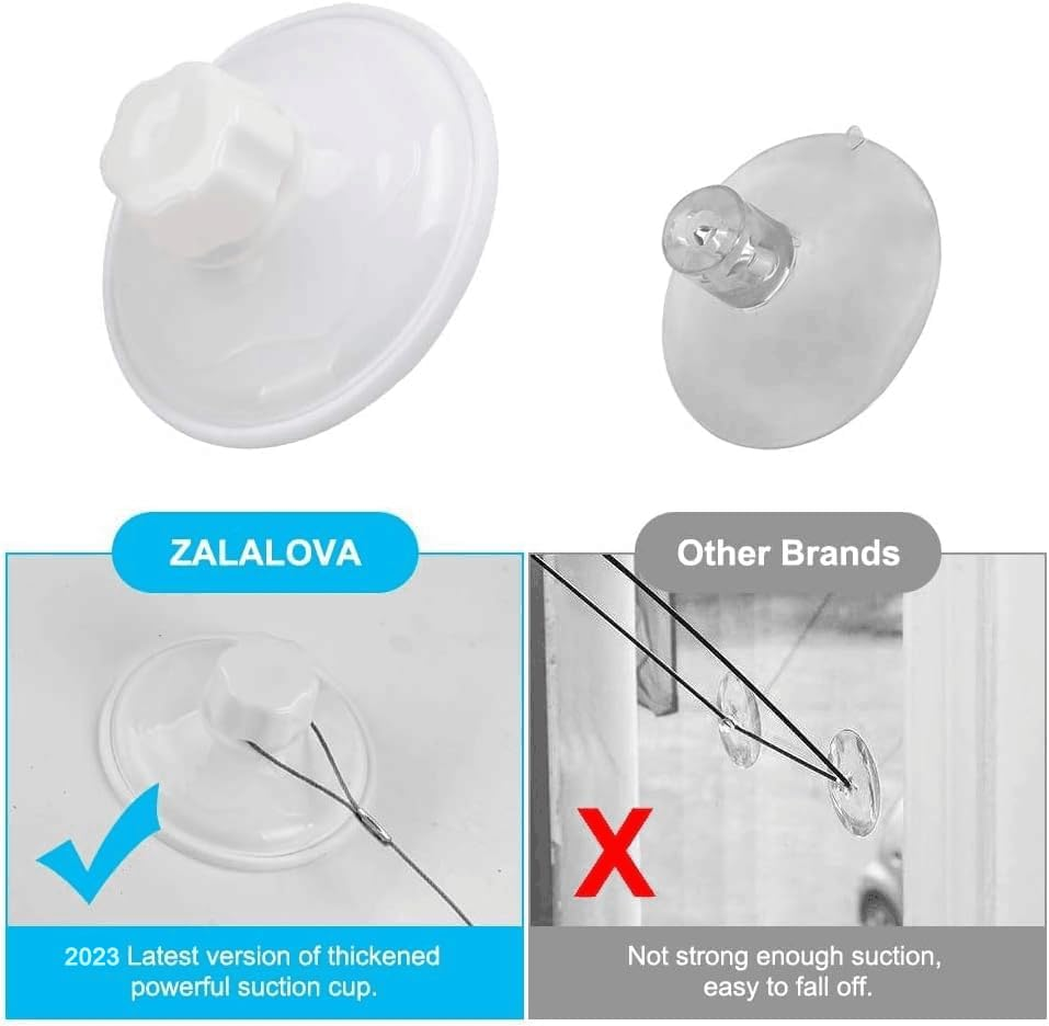 Cat Window Perch Hammock Seat with Free Fleece Blanket - 2023 Latest Screw Suction Cups, Extra Large Sturdy Bed, Resting Seat for Two Large Cats, White, Indoors (One Extra Suction Cup) image number 3