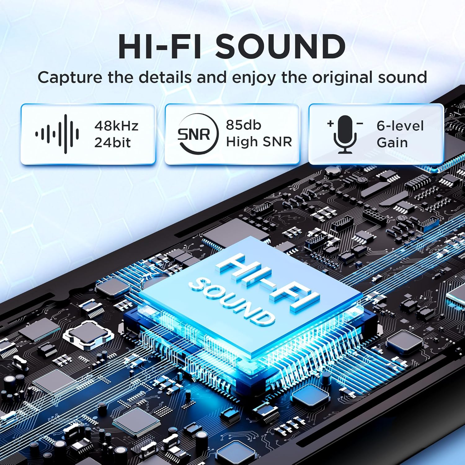 BOYALINK 2 Upgrade Wireless Lavalier Microphone,Dual Channel Clip on Wireless Lapel Mic,Noise Reduction,30H Runtime,300M Range,3-In-1 Adpter Receiver for Iphone Android Camera Video Audio Record image number 1