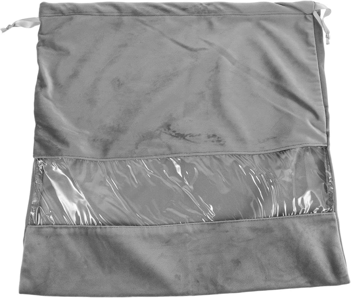 Drawstring Hair Dryer Bag Portable Travel Organizer for Hair Tools and Small Items Lightweight Dustproof Storage Pouch with Transparent Design for Easy Access and Versatile Use