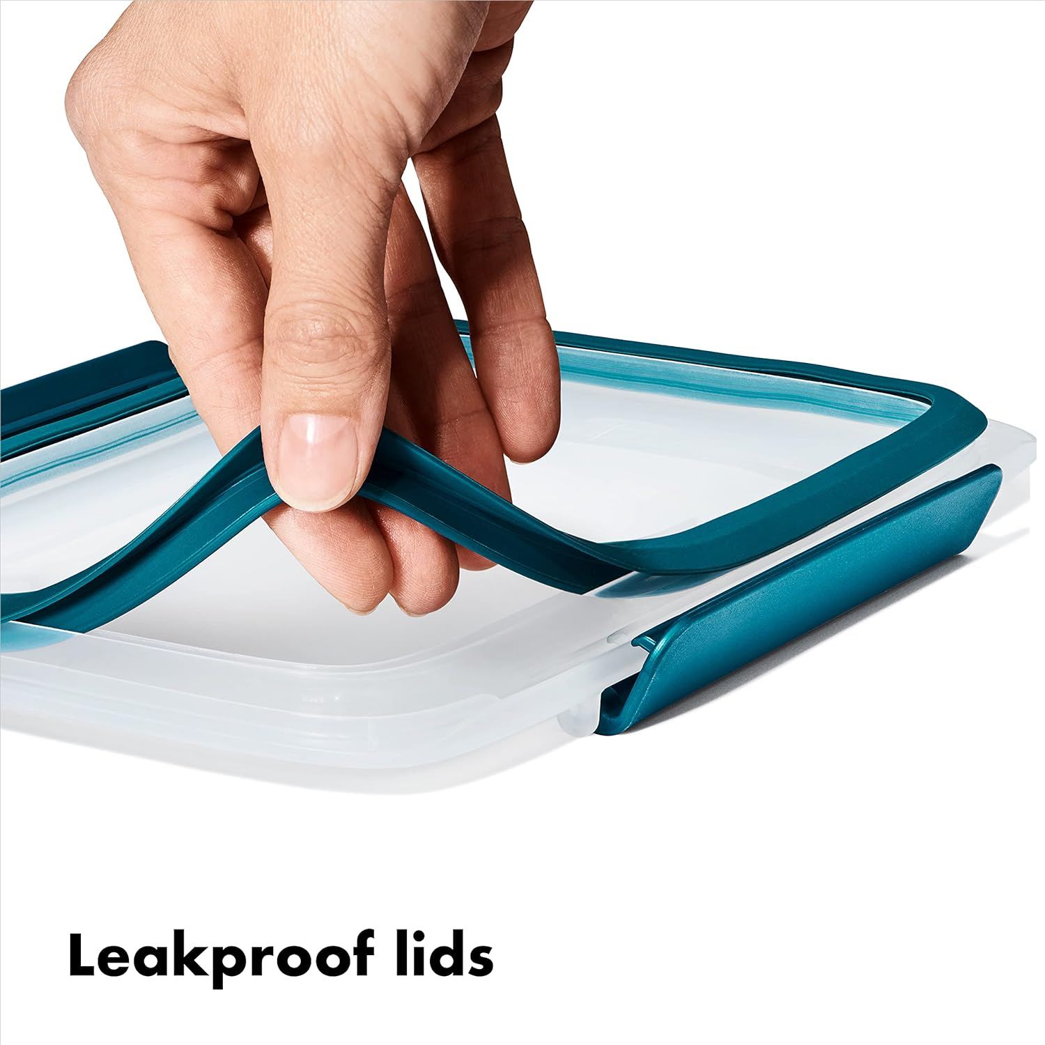 OXO Prep & Go 20-Piece Food Container Set, White image number 5