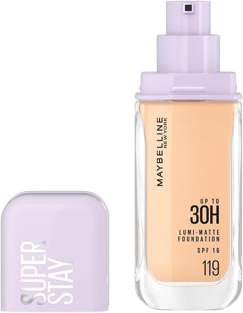 3Pk Maybelline New York Superstay Lumi Matte Foundation 35Ml - 119 image number 4