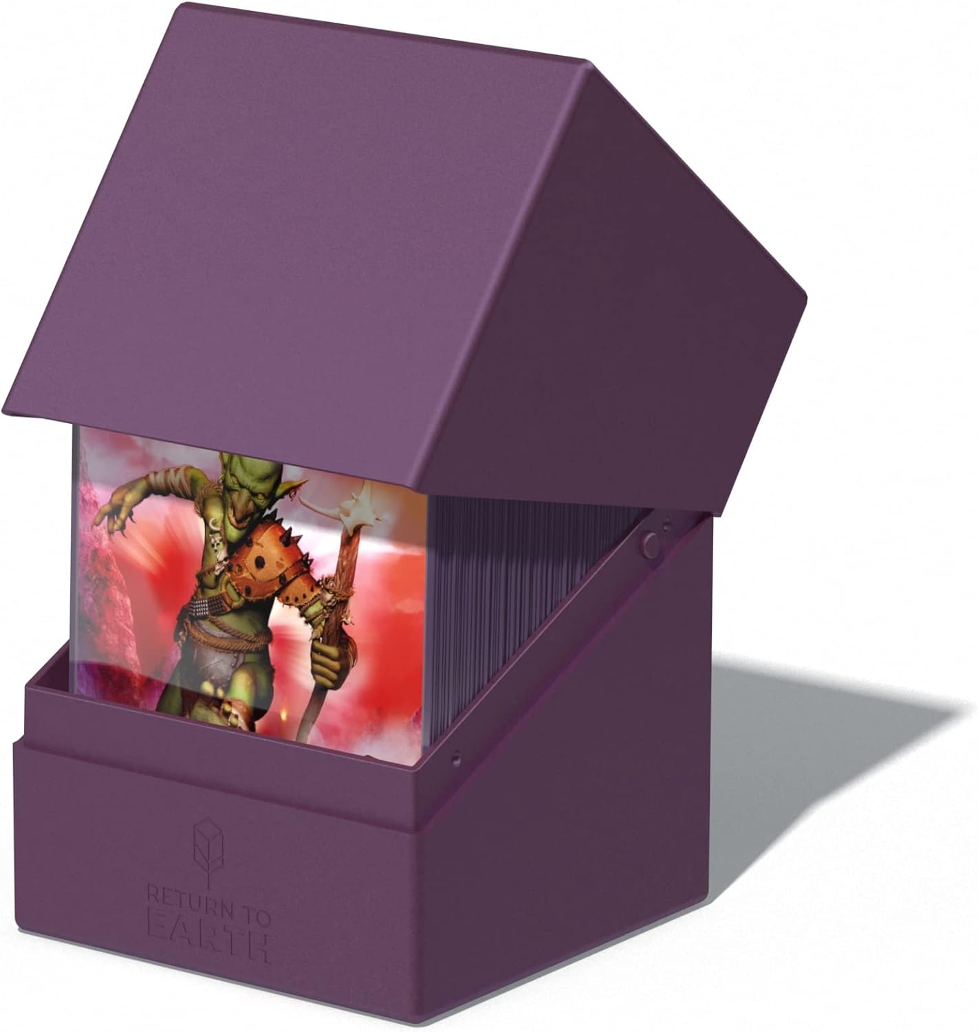 Ultimate Guard 100 plus Return to Earth Boulder Deck Box, Purple image number 1