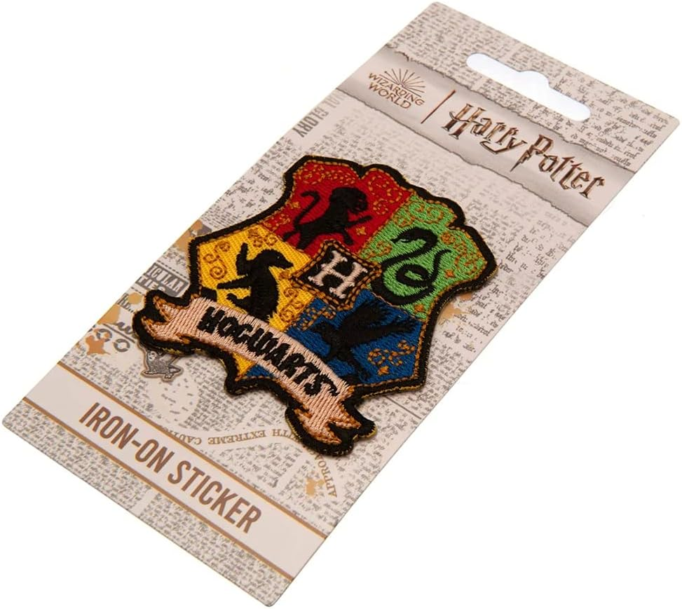 Wizarding World Harry Potter Hogwarts Crest Iron-On Patch image number 2