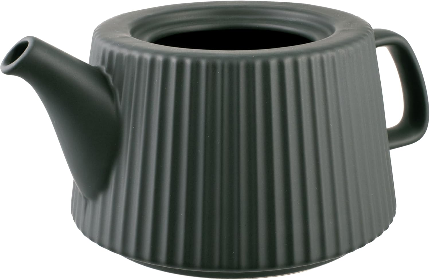 Avanti Sienna Stoneware Teapot, 950 Ml Capacity, Charcoal