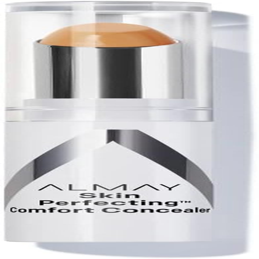 Almay Skin Perfecting Comfort Concealer, Face Makeup, Full Coverage, Natural Looking Finish, Cruelty-Free, Hypoallergenic, Dermatologist Tested, 160 Medium, 1 Count