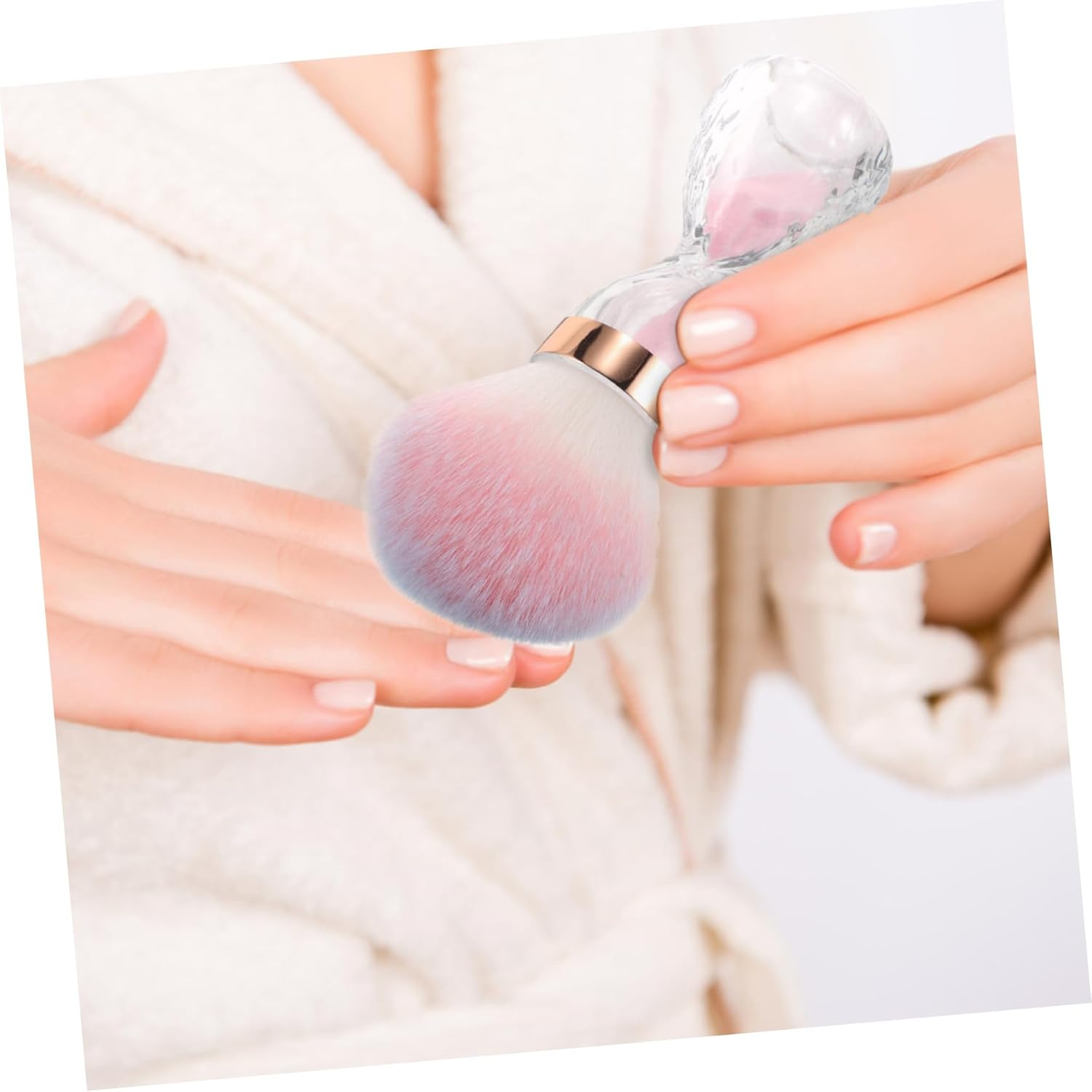 HAPINARY Hair Brush for Professionals Barber Cleaning Brush Fluffy Cleaner Soft for Beauty Salons image number 2