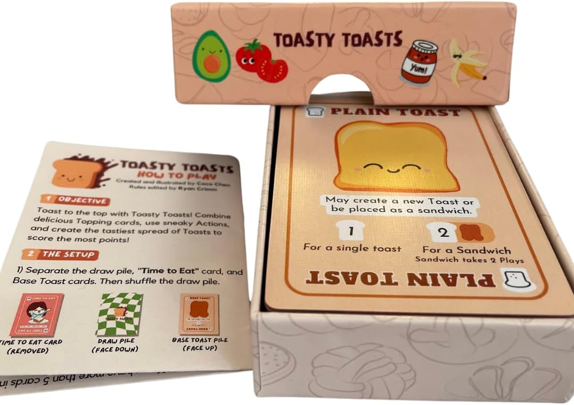 Toasty Toasts Travel Edition Card Game) image number 2