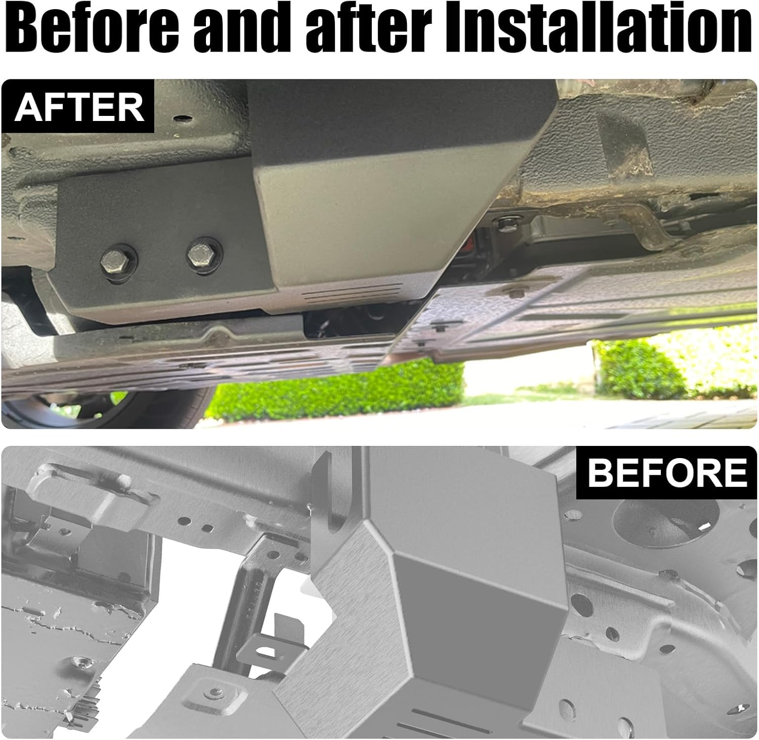 BYD Shark 6 Condenser Metal Guard, 3.0 Mm Chassis Protection, Heat Dissipation image number 6