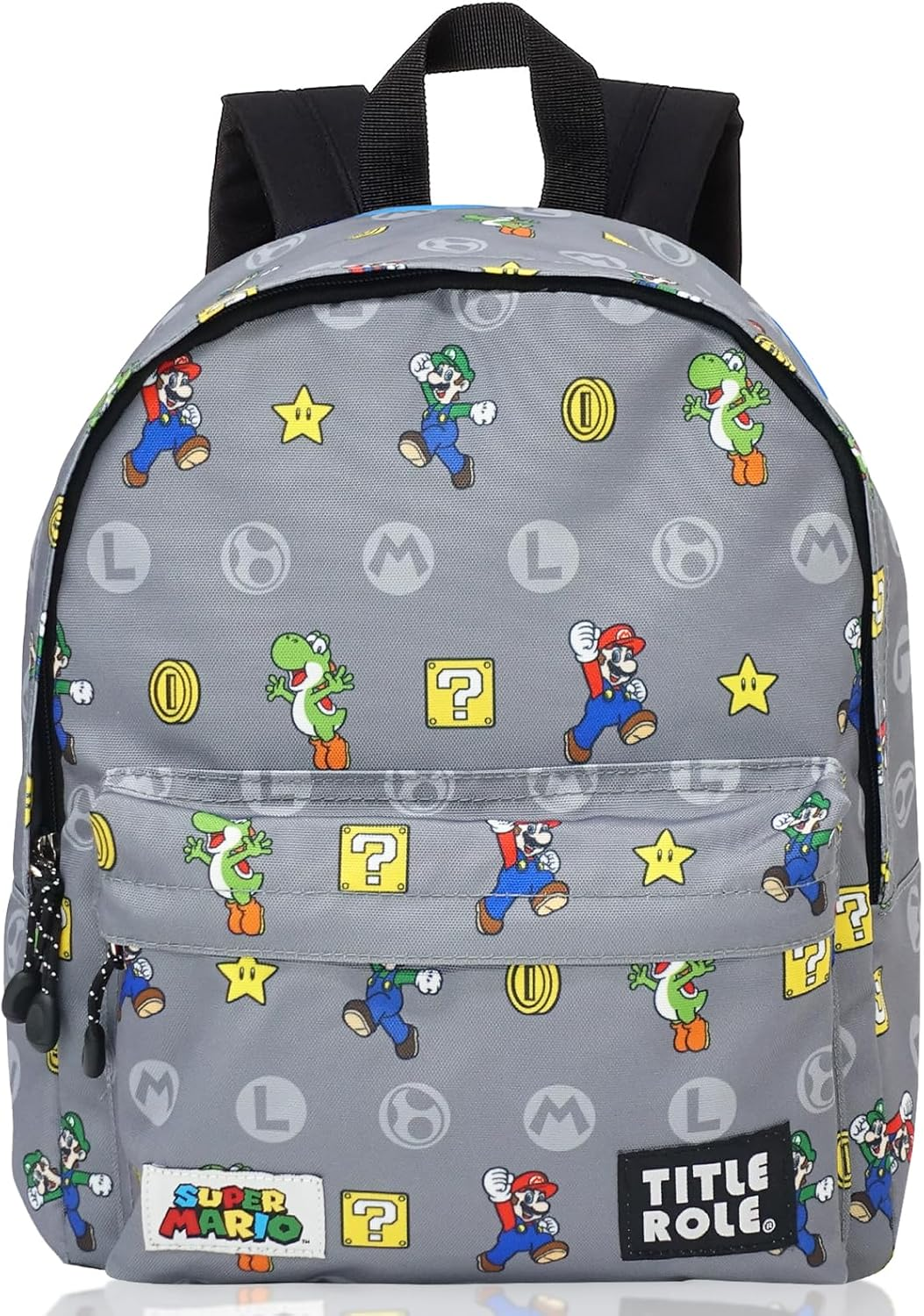 Title Roll Super Mario Kids Jump & Run Backpack