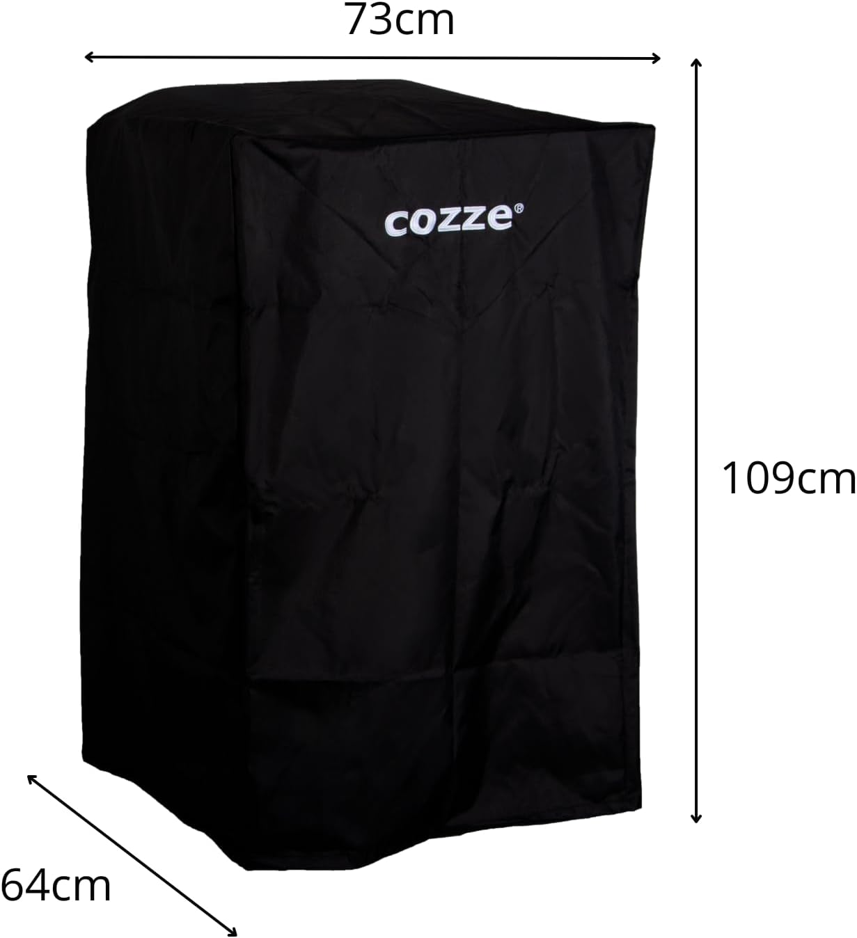 Cozze BBQ Oven and Table Cover &ndash; Durable Oxford Fabric, UV & Weather-Resistant Outdoor Table Covers Waterproof for 13"/17" Pizza Ovens and Outdoor Table image number 1