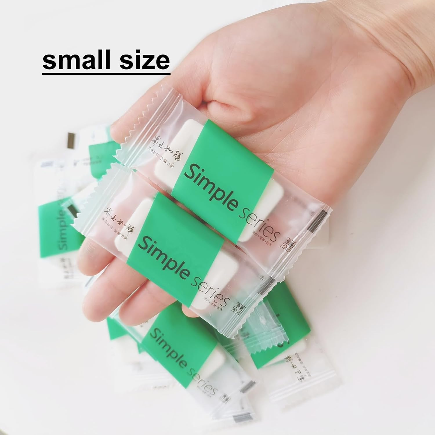 Generic Mini Portable 7G(0.25Ounce) Soap Cleaning Body Hand Washing for Hotel Supplies Travel Party Festival(10)