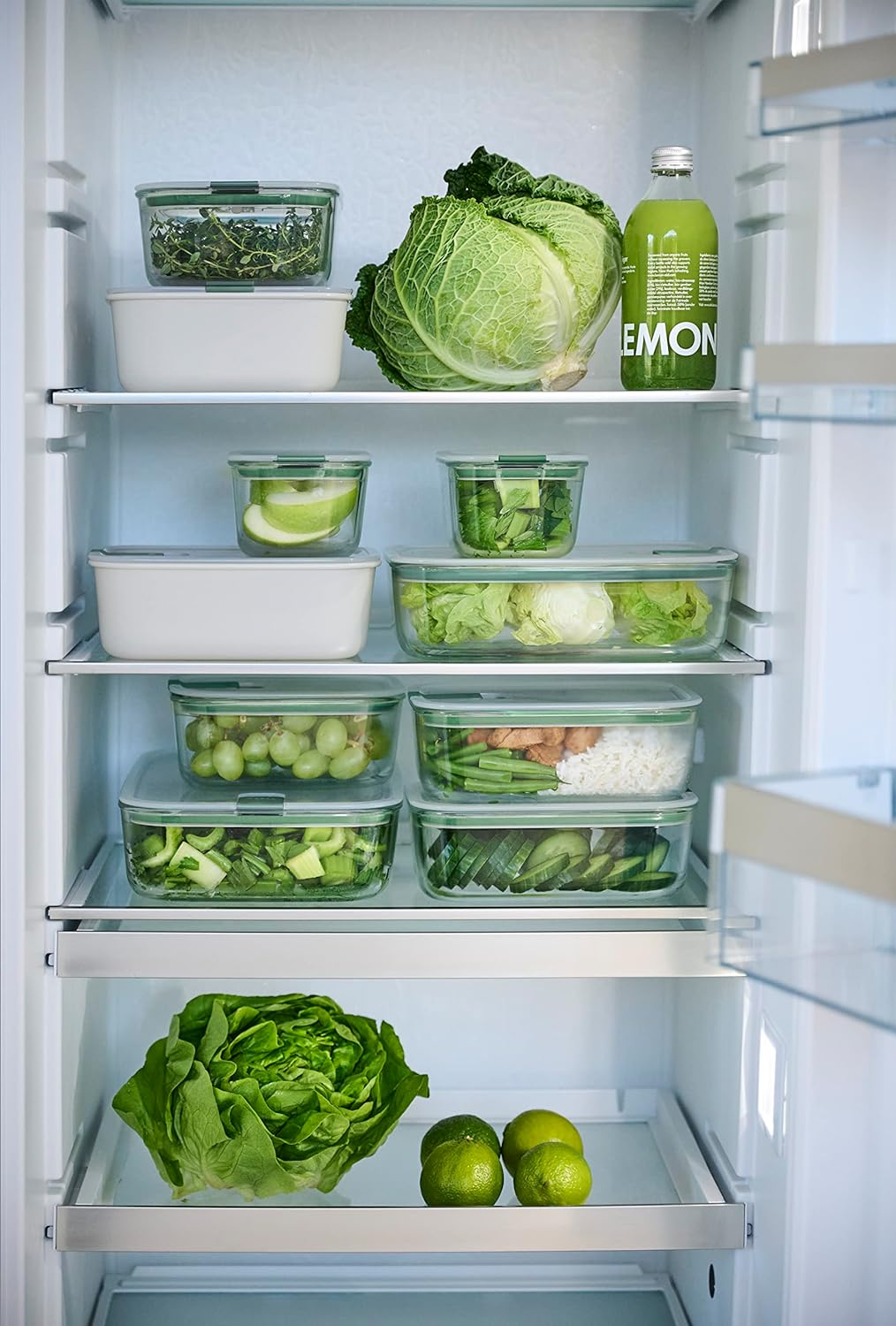 Mepal Easyclip Food Storage Container - Bowl with Lid & Click Lock - Suitable for Microwave, Steamer, Fridge and Freezer - Airtight & Leak-Proof - 700 Ml - Nordic Black