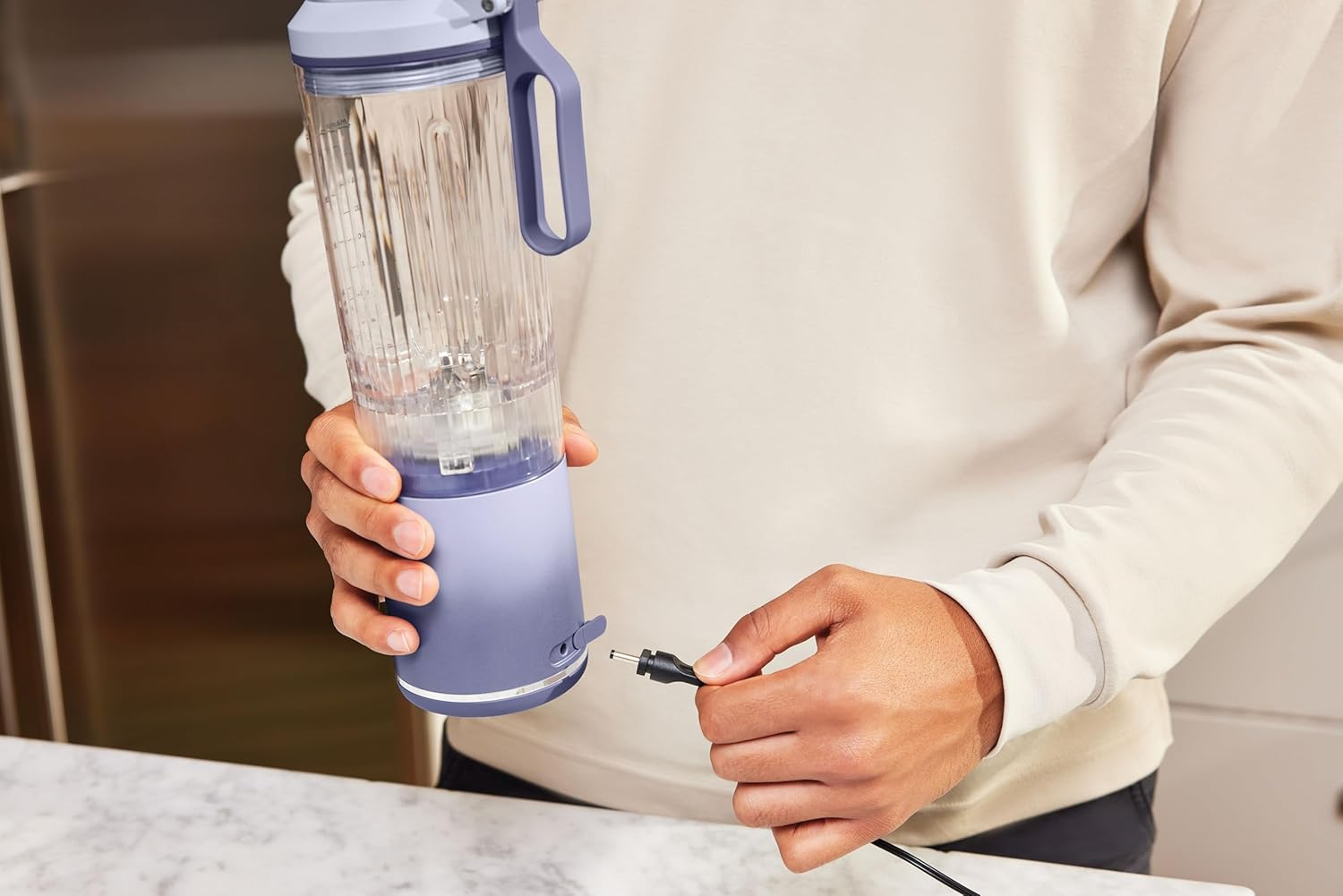 Ninja Blast Max Cordless Portable Blender, Lavender image number 5