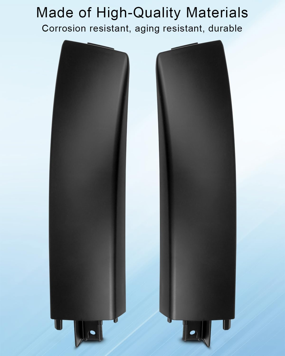 Roof Rack Cap Compatible with Suzuki Grand Vitara 2006-2015, Roof Luggage Protection Cover Replace 78225-65J10-5PK 78215-65J10-5PK, Front Left and Right, 1Pair image number 1