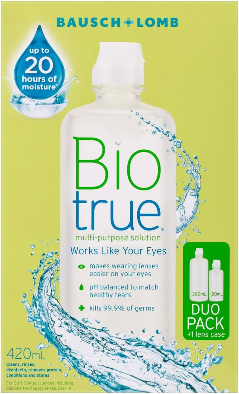 Biotrue&reg; Multi-Purpose Solution Duo Pack 300Ml+120Ml=420 Ml image number 5