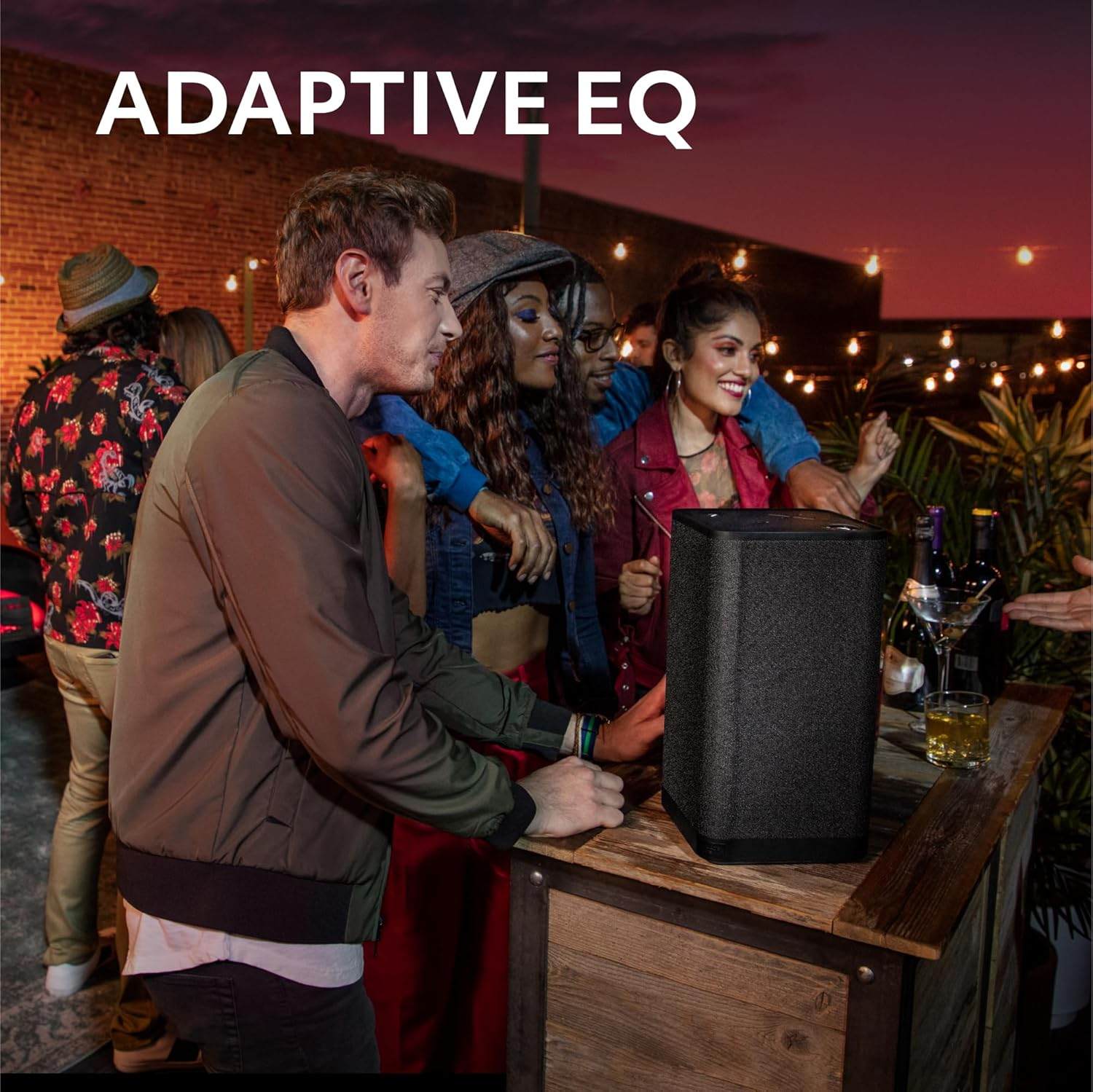 ULTIMATE EARS HYPERBOOM, Portable Wireless Bluetooth Speaker, Loud Speaker, Big Bass, Water Resistant IPX4, 150 Ft Range - Black image number 1