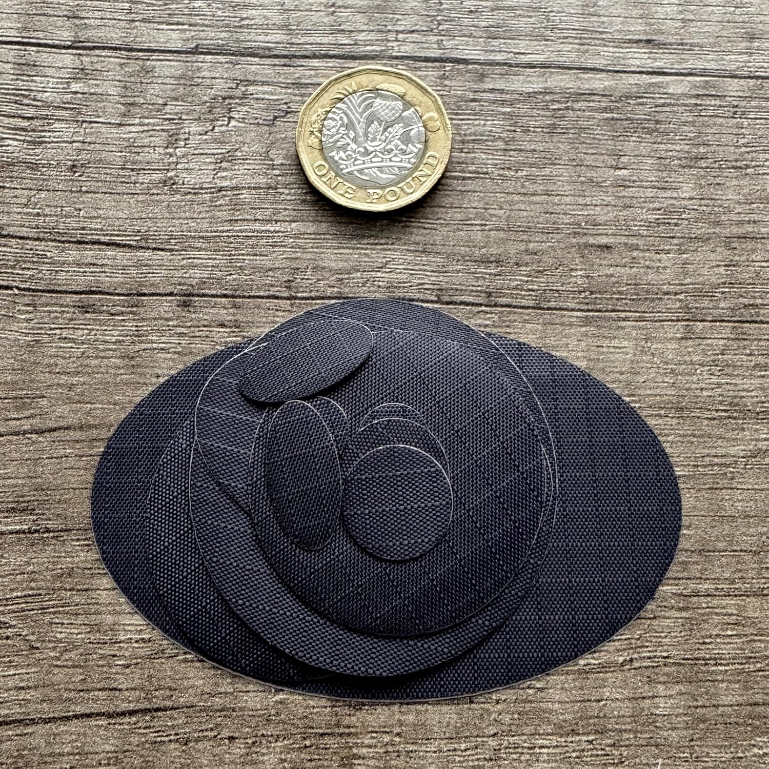 Azengear Repair Patches Waterproof, Self-Adhesive, Tear-Cold-Heat-Resistant Polyester Fabric to Fix down Jacket, Puffer, Snowsuit, Shoe, Tent, PVC, Clothing, Upholstery (11 Pcs, Black) image number 3