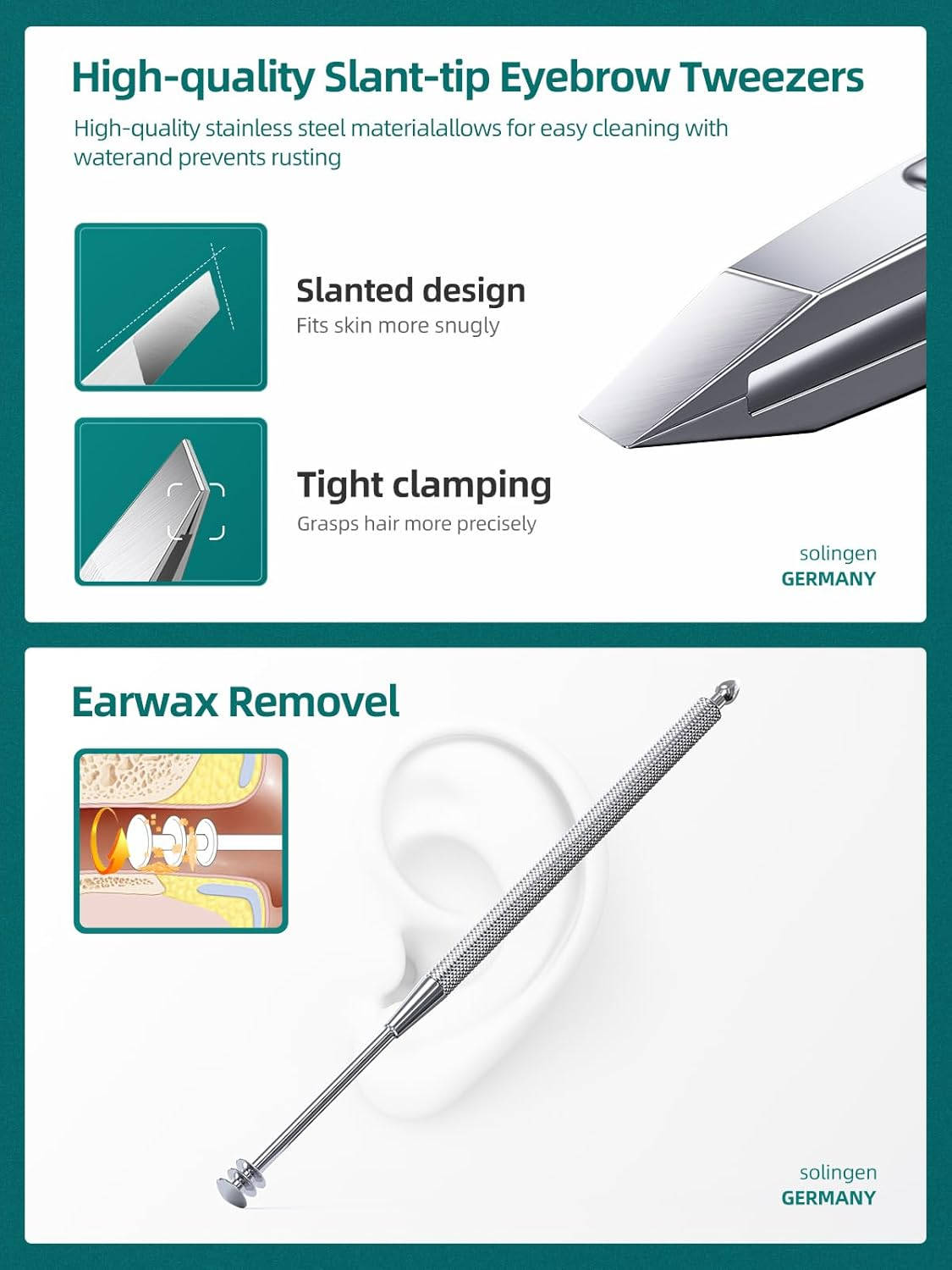 MR.GREEN Nail Clippers, 5PCS Nail Clipper Set with Fingernail Clippers,Ear Pick,Glass Nail File,Tweezers, Professional Manicure Set for Men and Women, Nail Cutter with Leather Case (Purple)