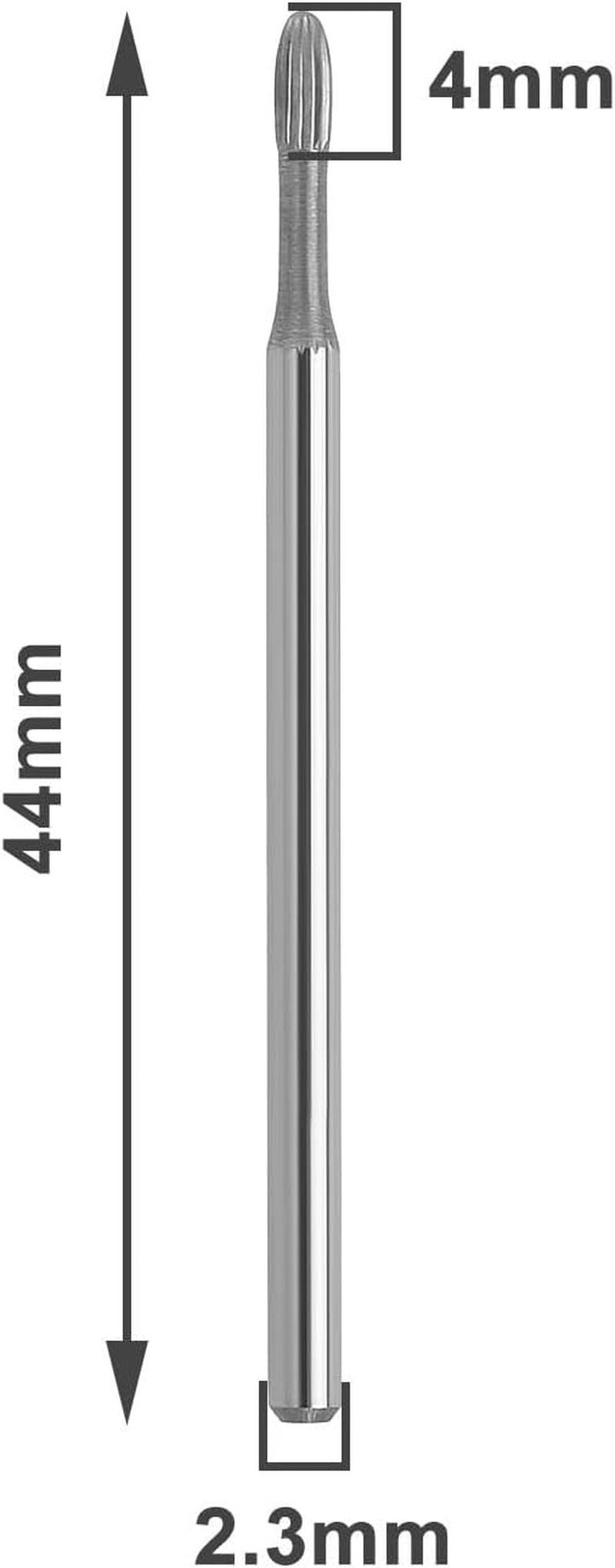 SG Store 1PC Nail Cutter Attachments 2.3Mm Tungsten Carbide Carbide Nail Cutter Bits Mushroom Shape Nail Drill Bit Fits Most Electric Nail Files image number 5