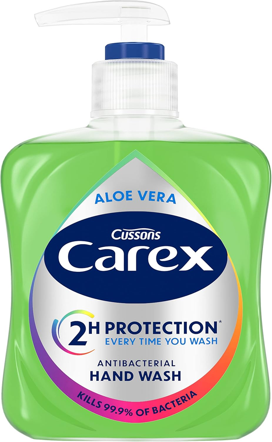 Carex Dermacare Aloe Vera Antibacterial Hand Wash Pack of 6, Cleansing Hand Soap That'S Gentle and Protects Hands, Antibacterial Soap with Added Moisturisers, Aloe Vera Soap, 250 Ml (Pack of 6) image number 1