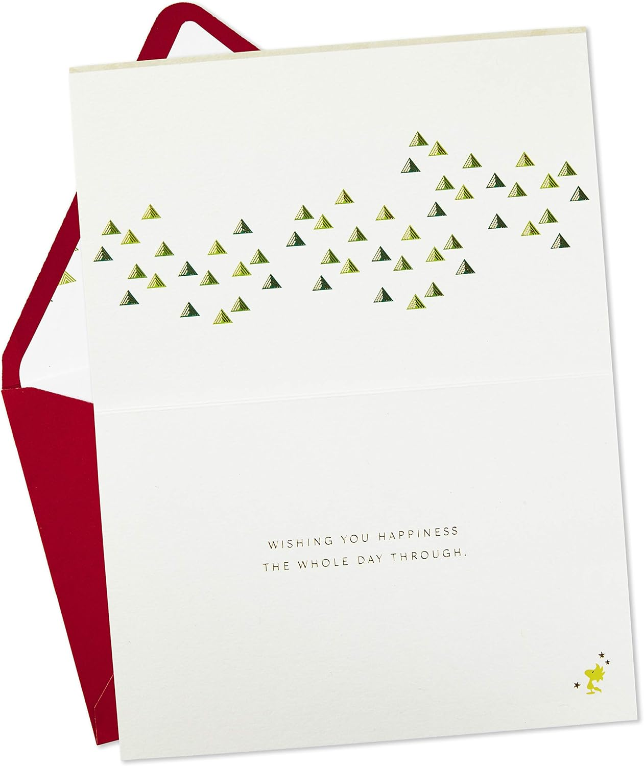 Hallmark Signature Peanuts Birthday Card (Snoopy Canoe) image number 3