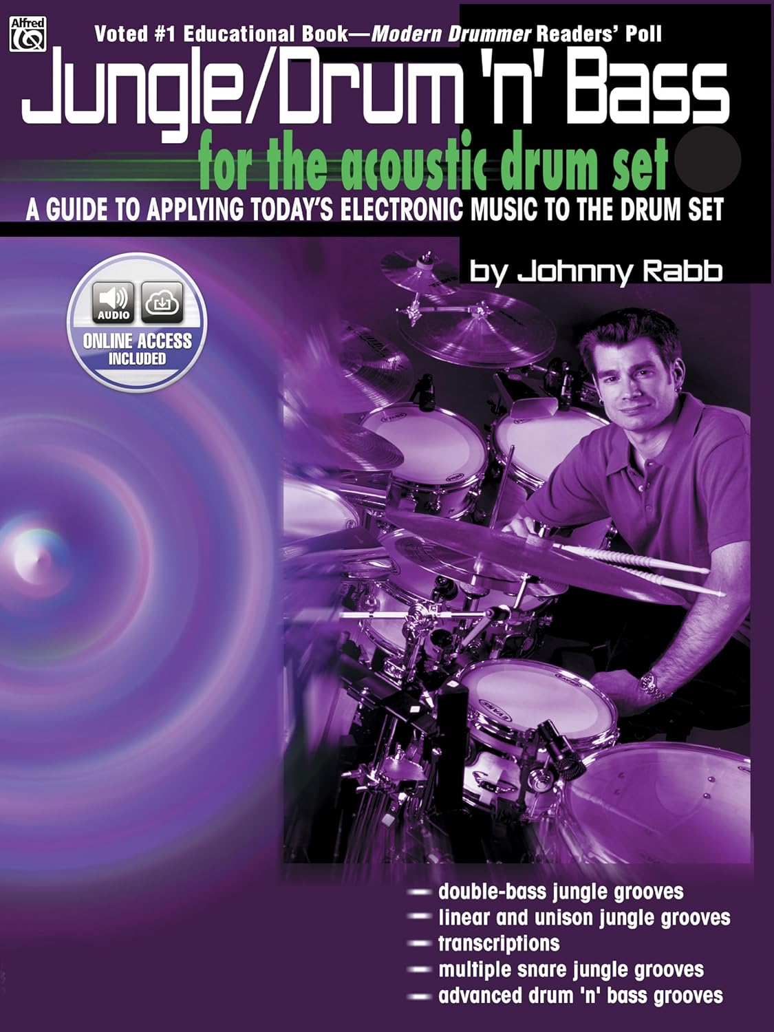 Jungle/Drum 'N' Bass for the Acoustic Drum Set: a Guide to Applying Today'S Electronic Music to the Drum Set, Book & 2 Cds image number 4