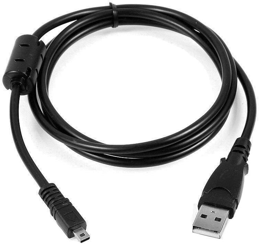 Mini-8Pin Usb-Cable Charger Cord Lead Wire for Nikon Coolpix Series,Olypus FE Series,Pentax Optio Series,Panasonic DMC Series-Digital Camera image number 2
