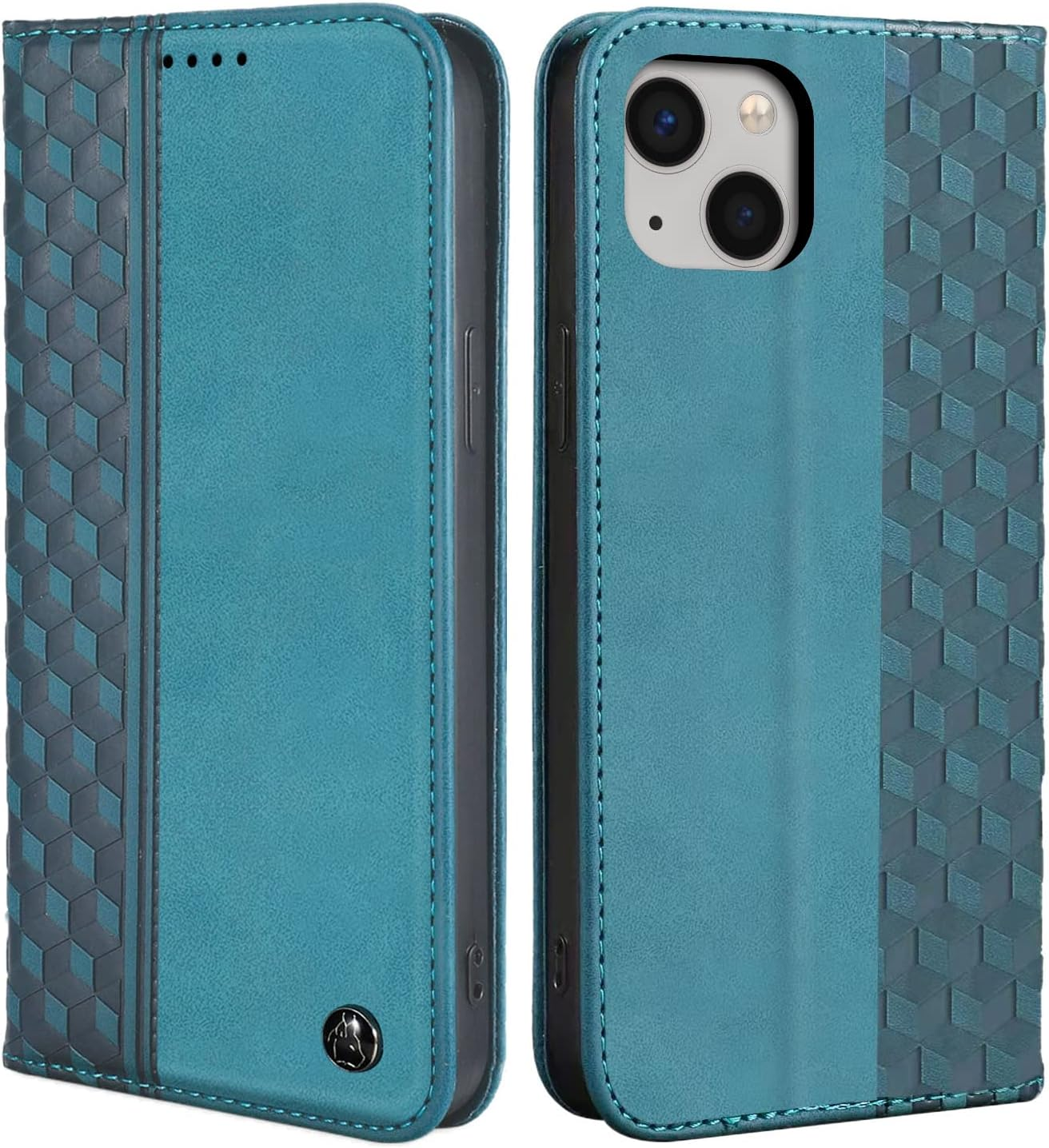 Case for Iphone 11, Shockproof PU Leather Flip Folio Cover with Card Slots, Magnetic Wallet Case for Iphone 11, Blue