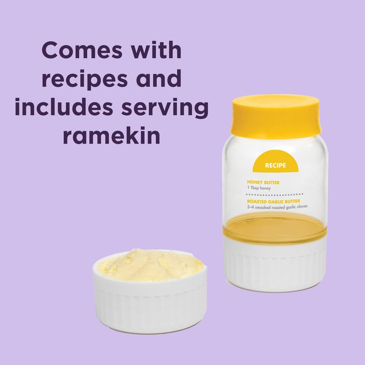 Chef'N Buttercup Butter Maker, Lemon/Meringue image number 2