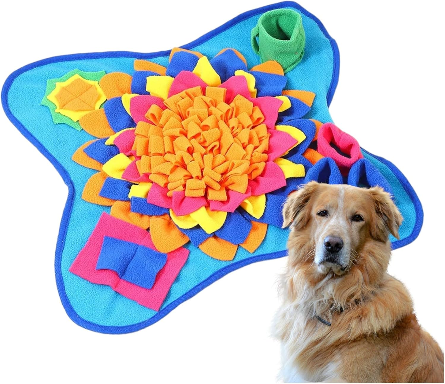 ROY Sniffing Rug for Dogs and Cats, Food Sniffing Mat, Sniffing Mat Dog, Puppy Training Mat for Slow Feeding, Dog Game Training Mat - Intelligence Toy for Dogs image number 1