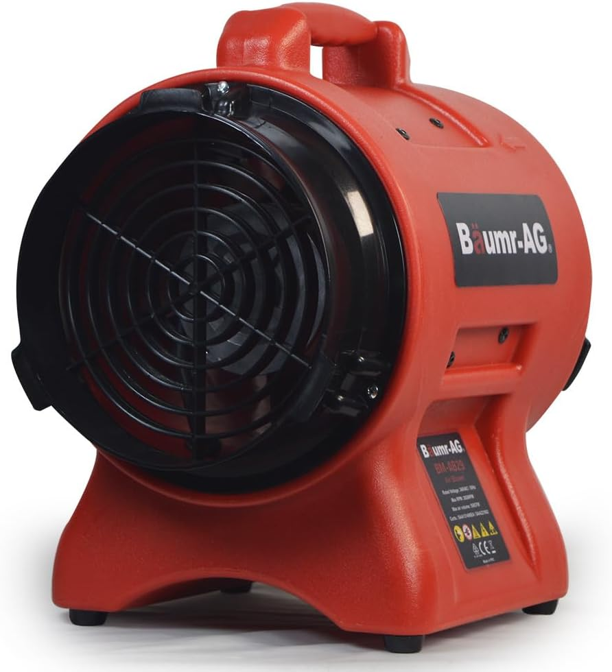 Baumr-Ag 200Mm (8 Inch) Portable Air Blower Mover Axial Ventilation Extraction Fan image number 6