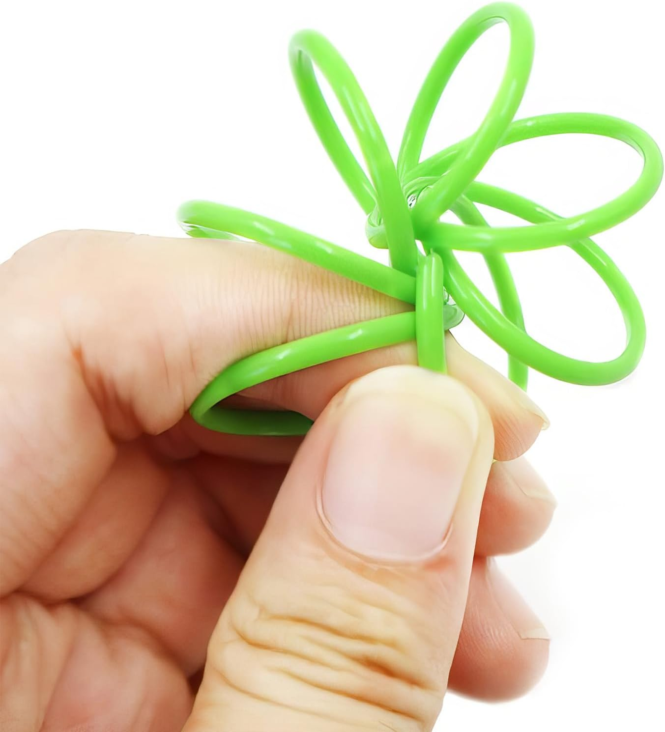 RTRTGS Pack of 16 Cat Spring Toys, Plastic Spiral Springs, Spiral Cat Toy, Toy Spiral Springs, Novelty Pet Toy, Colourful Spiral Springs, Spring Spiral for Cats image number 4