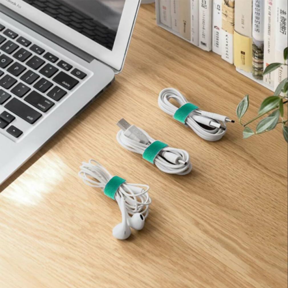 80 Feet Garden Tie Tape, Betterjonny 1.2Cm Reusable Plant Ties for Climbing Plants Green Nylon Adjustable Plant Support for Flowers, Tomato, Vines, Tree image number 3