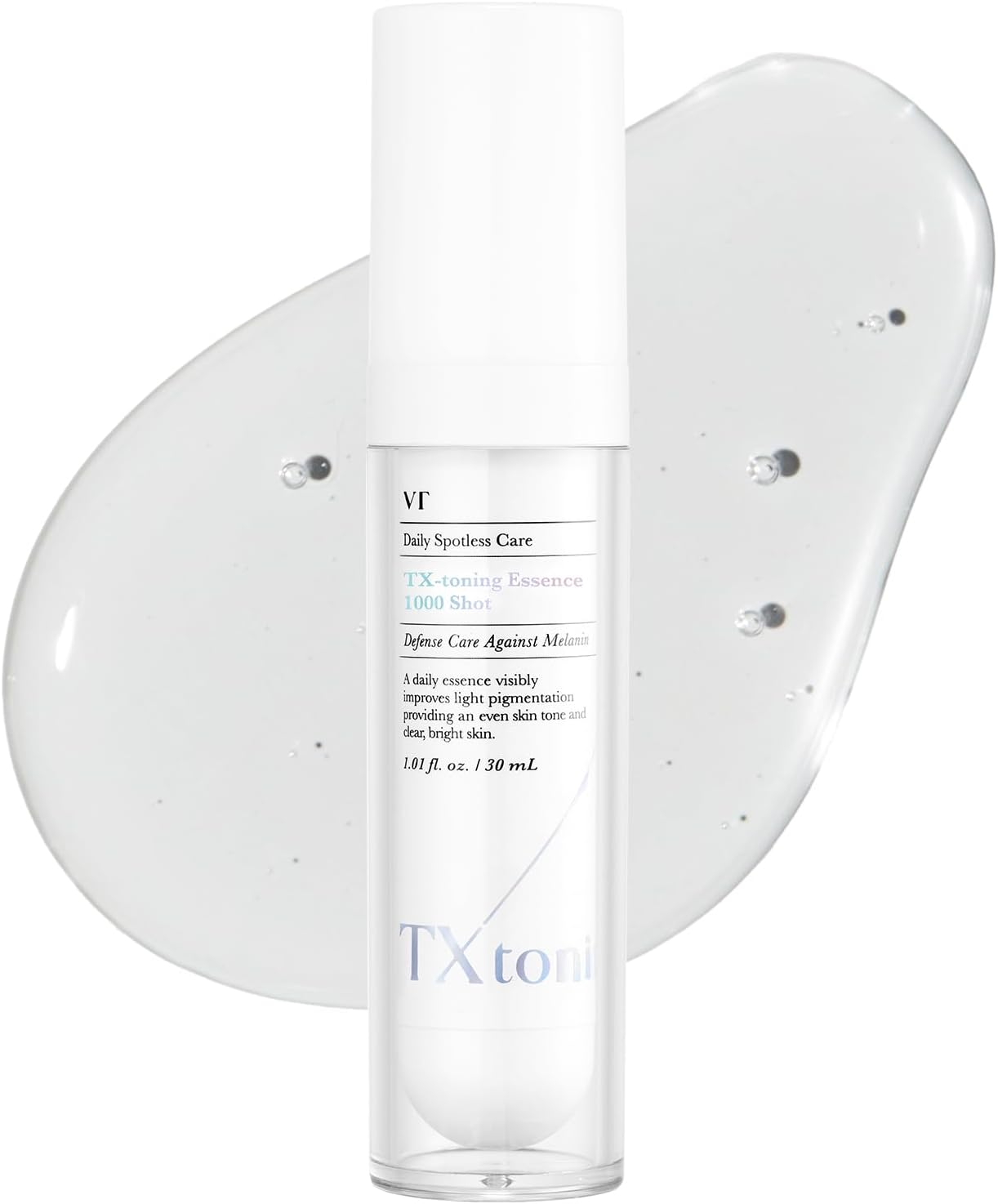 VT COSMETICS TX Toning Essence 1000 Shot, Tranexamic Acid Serum with Niacinamide, Glutathione for Radiant Glass Skin Face, Dark Spots, Sensitive Skin Care, Korean Skincare, Fragrance-Free image number 6