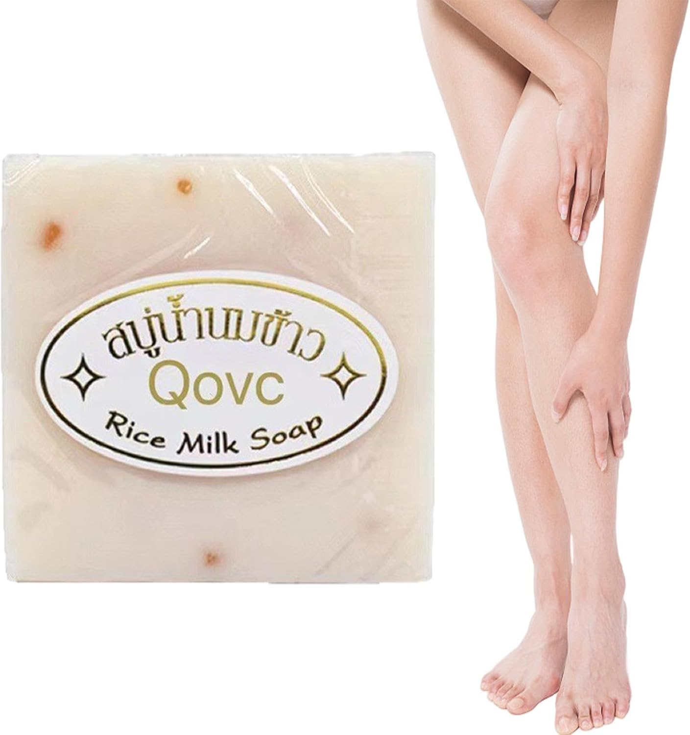 Rice Body Washing Bar - Multi-Functional Cleansing Bar for Washing Bathing - Travel Supplies Skin Care Products for Hand Washing, Removing Make-Up, Washing Face, Bathing, Shaving Puchen image number 2