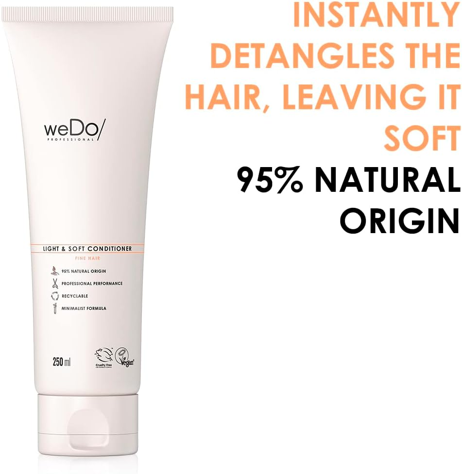 Wedo Professional Light and Soft Silicone Free Conditioner for Dry Hair 250 Ml image number 3