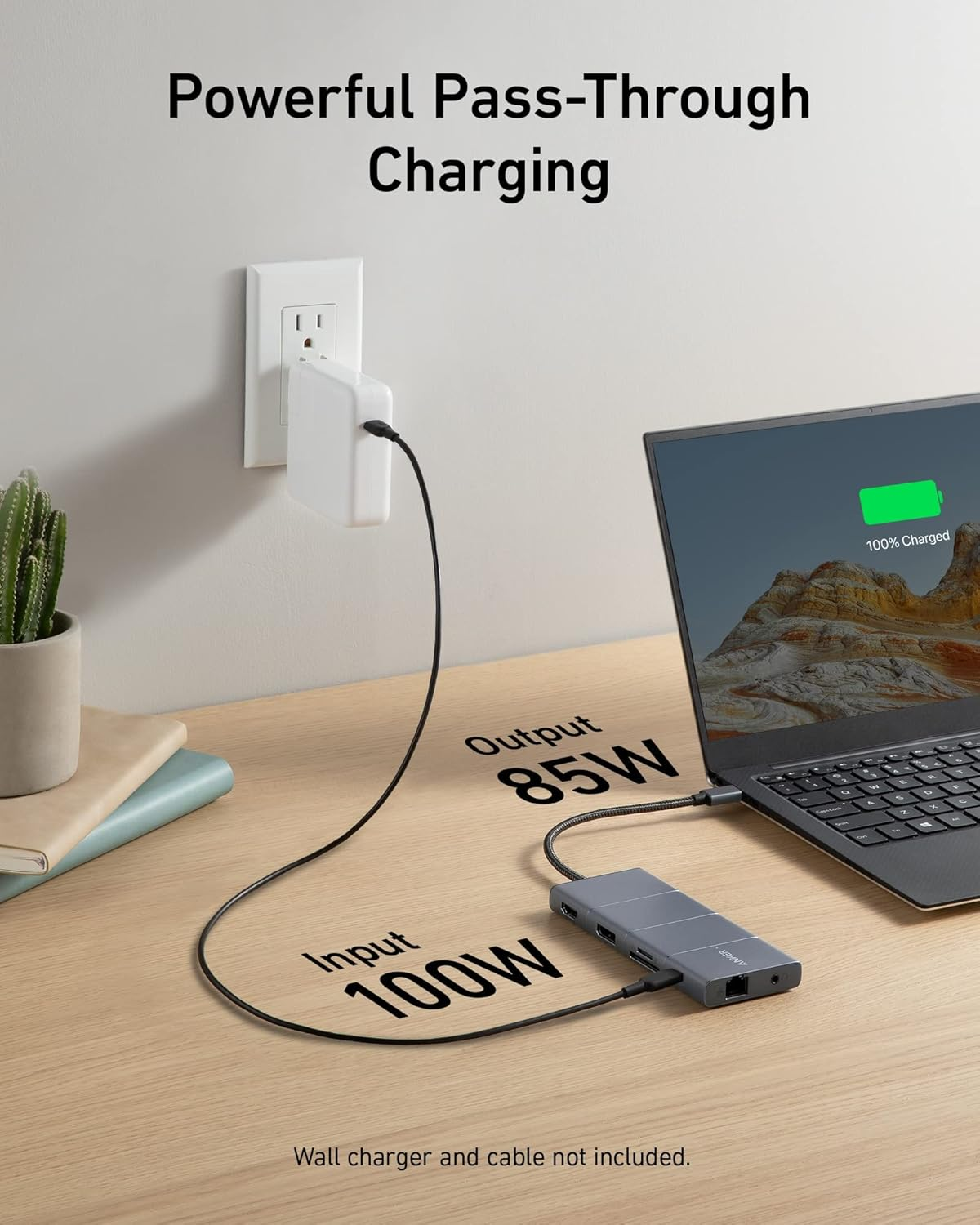 Anker USB C Hub, 565 11-In-1 Laptop Docking Station, Dual Monitor Docking Station with 10 Gbps Data Port, 4K HDMI and Displayport, 100W Power Delivery, 1 Gbps Ethernet, SD Card Reader for XPS and More