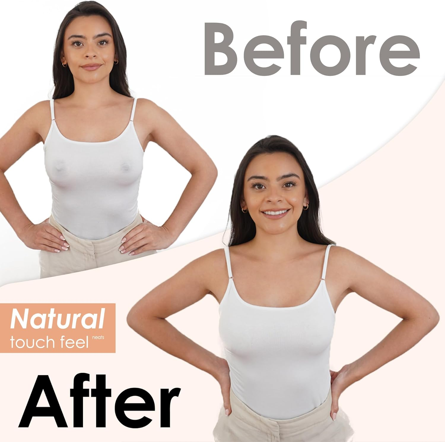 NEATS Nipple Covers for Women, Hypoallergenic Adhesive & Reusable Breast Pasties image number 4