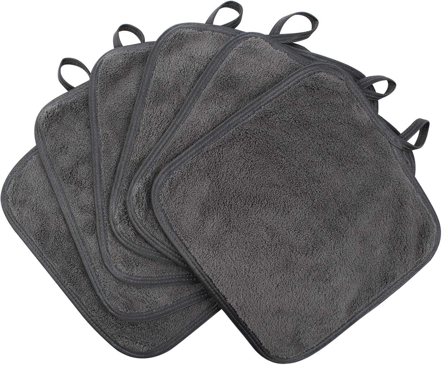 SUNLAND Microfiber Face Makeup Remover Cloth Reusable Facial Cleansing Towel Ultra Soft Face Washcloth