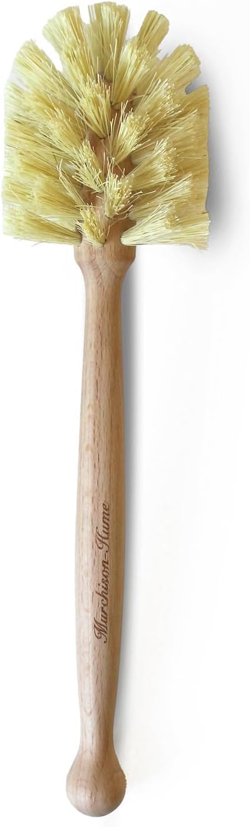 Murchison-Hume Natural Bottle Brush - Eco-Friendly & Biodegradable Bottle Brush with Beechwood Handle and Sisal Bristles, Bamboo Dish Brush for Baby Bottles, Glassware, and More image number 4